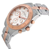 Buy Shop Marc Jacobs Blade Chronograph Silver Dial Two Tone Steel Strap Watch for Women - MBM3178 USA Online