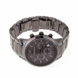 Buy Shop Emporio Armani Classic Chronograph Grey Dial Grey Steel Strap Watch For Men - AR2454 USA Online