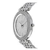 Buy Shop Michael Kors Darci Silver Dial Silver Steel Strap Watch for Women - MK3437 USA Online