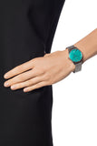 Buy Shop Gucci G-Timeless Turquiose Mother of Pearl Dial Silver Mesh Bracelet Watch For Women - YA1264039 USA Online
