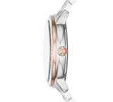 Buy Shop Michael Kors Madelyn Silver Dial Two Tone Steel Strap Watch for Women - MK6288 USA Online