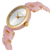 Buy Shop Michael Kors Delray Rose Gold Dial Pink Steel Strap Watch for Women - MK4316 USA Online