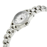 Buy Shop Marc Jacobs Henry Dinky Silver Dial Silver Steel Strap Watch for Women - MBM3198 USA Online