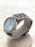 Buy Shop Michael Kors Skylar Quartz Blue Dial Silver Steel Strap Watch For Women - MK5988 USA Online