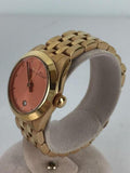 Buy Shop Marc Jacobs Peeker Pink Dial Rose Gold Stainless Steel Strap Watch for Women - MBM3377 USA Online
