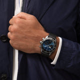 Buy Shop Breitling Superocean Heritage B01 Chronograph 44 Blue Dial Black Mesh Bracelet Watch for Men - AB0162121C1S1 USA Online
