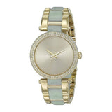 Buy Shop Michael Kors Delray Rose Gold Dial Two Tone Steel Strap Watch for Women - MK4317 USA Online