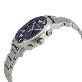 Buy Shop Emporio Armani Luigi Chronograph Blue Dial Silver Steel Strap Watch For Men - AR11132 USA Online