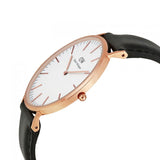 Buy Shop Daniel Wellington Classic Sheffield White Dial Black Leather Strap Watch For Men - DW00100007 USA Online