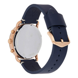 Buy Shop Fossil The Commuter Blue Dial Blue Leather Strap Watch for Men - FS5404 USA Online