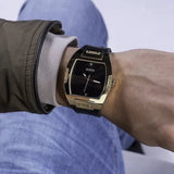 Buy Shop Guess Phoenix Black Dial Black Rubber Strap Watch for Men - GW0386G3 USA Online