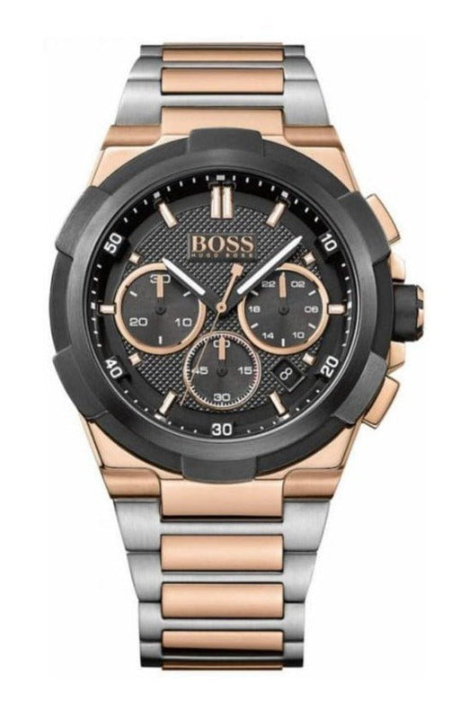 Buy Shop Hugo Boss Supernova Black Dial Two Tone Steel Strap Watch for Men - 1513358 USA Online