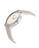 Buy Shop Calvin Klein City White Dial White Leather Strap Watch for Women - K2G231XH USA Online