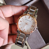 Buy Shop Burberry The City White Dial Two Tone Steel Strap Watch for Women - BU9006 USA Online