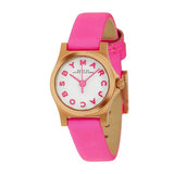 Buy Shop Marc Jacobs Henry White Dial Pink Leather Strap Watch for Women - MBM1237 USA Online