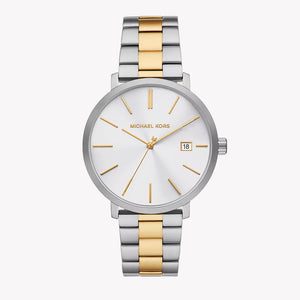 Buy Shop Michael Kors Blake Analog Silver Dial Two Tone Steel Strap Watch for Women - MK9134 USA Online
