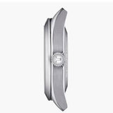 Buy Shop Tissot Gentleman Powermatic 80 Silicium Silver Dial Brown Leather Strap Watch For Men - T127.407.16.031.00 USA Online