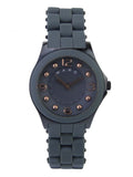 Buy Shop Marc Jacobs Pelly Grey Dial Grey Silicone Strap Watch for Women - MBM2537 USA Online