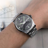 Mido Multifort Automatic Gray Dial Silver Steel Strap Watch For Men - M005.430.11.061.80