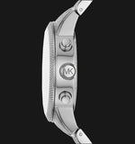 Buy Shop Michael Kors Hutton Chronograph Blue Dial Blue Steel Strap Watch For Men - MK8952 USA Online