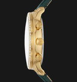 Buy Shop Fossil Neutra Chronograph Green Dial Green Leather Strap Watch for Women - ES5239 USA Online