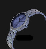 Buy Shop Michael Kors Garner Chronograph Quartz Blue Dial Blue Steel Strap Watch For Women - MK6410 USA Online