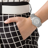 Buy Shop Marc Jacobs Amy White Dial Silver Steel Strap Watch for Women - MBM3054 USA Online