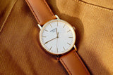 Buy Shop Tissot T Classic Everytime White Dial Brown Leather Strap Watch For Men - T109.410.36.031.00 USA Online