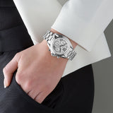 Buy Shop Michael Kors Bradshaw Chronograph Silver Dial Silver Steel Strap Watch for Women - MK6174 USA Online