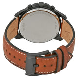 Buy Shop Fossil Grant Chronograph Black Dial Brown Leather Strap Watch for Men - FS5241 USA Online