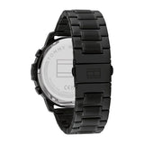 Buy Shop Tommy Hilfiger Classic Chronograph Black Dial Black Steel Strap Watch For Men - 1710494 USA Online