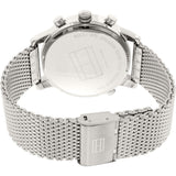 Buy Shop Tommy Hilfiger Harrison Quartz Grey Dial Silver Mesh Bracelet Watch for Men - 1790877 USA Online