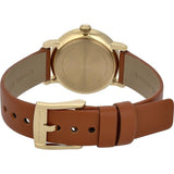 Buy Shop Marc Jacobs Baker White Dial Brown Leather Strap Watch for Women - MBM1317 USA Online