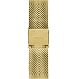Buy Shop Guess Tapestry Diamonds Gold Dial Gold Mesh Bracelet Watch for Women - GW0354L2 USA Online