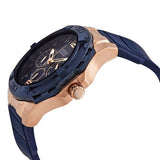 Buy Shop Guess Genesis Quartz Blue Dial Blue Silicone Strap Watch For Men - W1254G3 USA Online