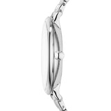 Buy Shop Fossil Jacqueline White Dial Silver Steel Strap Watch for Women - ES3698 USA Online