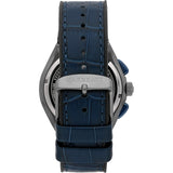 Buy Shop Maserati Triconic Chronograph White Dial Blue Leather Strap Watch For Men - R8871639001 USA Online