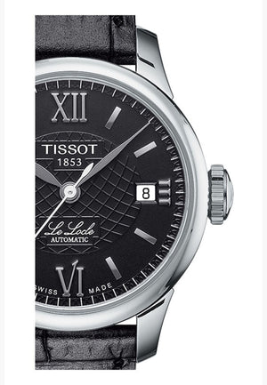 Buy Shop Tissot Le Locle Automatic Leather Strap Watch For Women - T41.123.57 USA Online