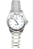 Buy Shop Tag Heuer Aquaracer White Mother of Pearl Dial Watch for Women - WBD1314.BA0740 USA Online