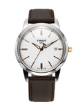 Buy Shop Tissot T Classic Dream White Dial Brown Leather Strap Watch for Men - T033.410.26.011.01 USA Online