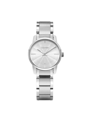 Buy Shop Calvin Klein City White Dial Silver Steel Strap Watch for Women - K2G23146 USA Online
