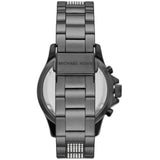 Buy Shop Michael Kors Everest Chronograph Black Dial Grey Steel Strap Watch For Women - MK6974 USA Online