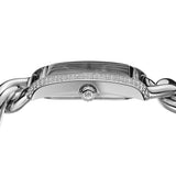Buy Shop Michael Kors Emery Three Hand White Dial Silver Steel Strap Watch For Women - MK7438 USA Online