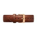 Buy Shop Daniel Wellington Iconic Chronograph St Mawes Brown Dial Brown Leather Strap Watch For Men - DW00100640 USA Online
