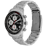 Buy Shop Fossil Sport Tourer Chronograph Black Dial Silver Steel Strap Watch for Men - FS6045 USA Online