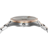 Buy Shop Michael Kors Lauryn Three-Hand Blue Dial Two Tone Steel Strap Watch for Women - MK4738 USA Online