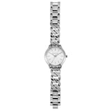 Buy Shop Michael Kors Runway Three-Hand Silver Dial Silver Steel Strap Watch for Women - MK7474 USA Online