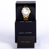 Buy Shop Marc Jacobs Blade White Dial Gold Steel Strap Watch for Women - MBM3050 USA Online