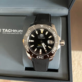 Buy Shop Tag Heuer Aquaracer Black Dial Watch for Men - WAY211A.FT6151 USA Online