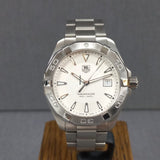 Tag Heuer Aquaracer White Dial Watch for Men - WAY1111.BA0928